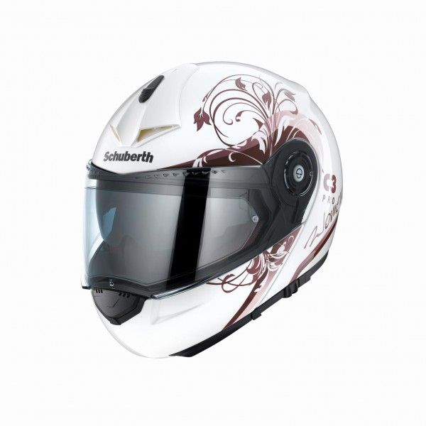 Schuberth C3pro Lady, paars/wit lady paars-wit