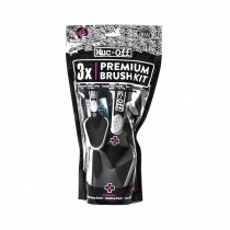 Borstelset Muc-Off, 3X Premium Brush kit